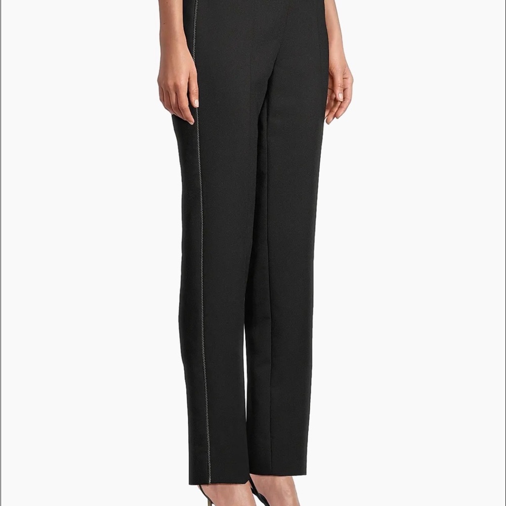 Emporio Armani Black Straight Leg Pants